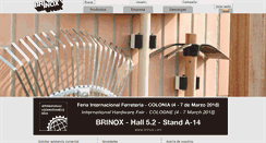 Desktop Screenshot of brinox.com