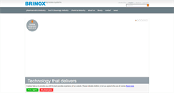 Desktop Screenshot of brinox.eu